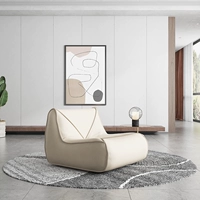 Рисовый белый суперволокный кожаный стул