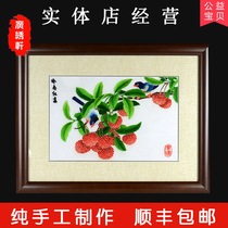  Guangzhou special gifts for foreigners Guangfu Lingnan Culture Guang Embroidery Cantonese embroidery hand embroidery-Lingnan Hongli