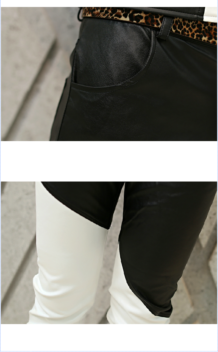 Pantalon cuir homme pour jeunesse pour automne - Ref 1493756 Image 14