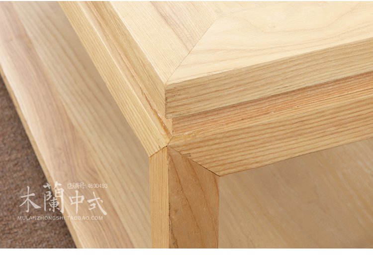 Mới phong cách Trung Quốc sofa hiện đại Zen phòng khách gỗ rắn kết hợp mô hình phòng khách sạn đồ nội thất retro gỗ tro - Bộ đồ nội thất bàn ghế hiện đại