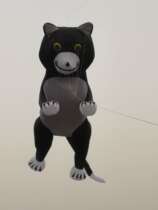 Large soft skeleton-free three-dimensional kite pendant Cat breeze easy to fly