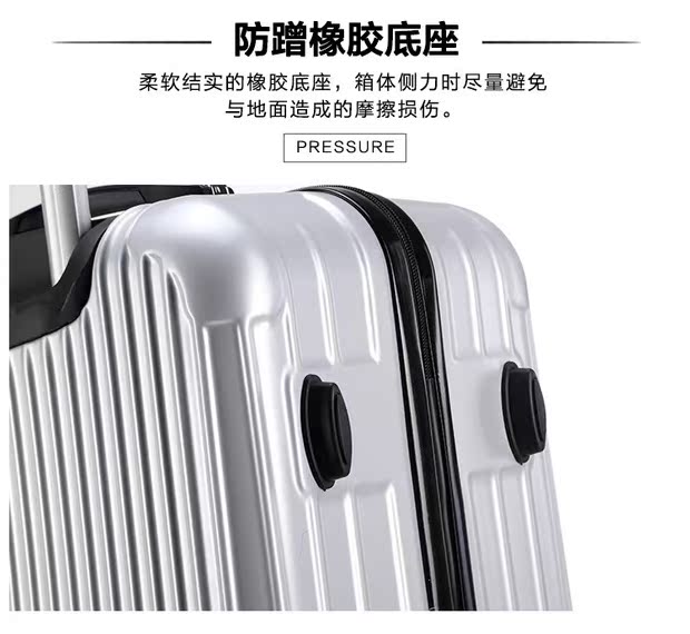 Khung nhôm xe đẩy trường hợp bánh xe phổ quát 30 inch 32 vali lớn nam 24 chống trầy xước 26 vali nữ hộp da 28 inch 22 vali kéo trẻ em