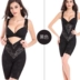 Tingmei 婼 zipper dây kéo dày bụng hông một mảnh corset eo định hình hình dạng giảm béo cơ thể chặt chẽ quần áo cơ thể do lot Một mảnh