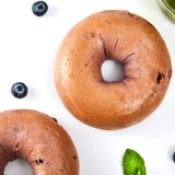 Namchow nanqiao Bagel 115g x 8 Оригинальный вкус инжир Черника Клюква замороженный круассан