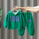 Летняя одежда, осенний детский комплект для мальчиков, коллекция 2022, в корейском стиле