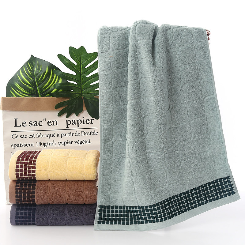 Shower men's large bath towel 40x90 bath towel bath scrub men's small rectangular adult facial cleanser