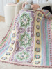 Sister Susu’s Jaipur floral blanket handmade diy crochet blanket wool ball homemade material package