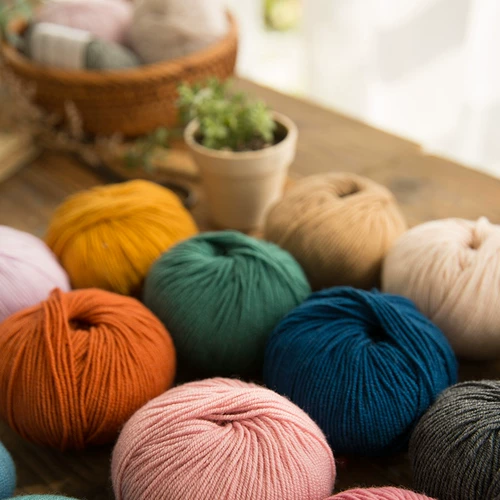 苏苏姐家 Шерстяной детский крючок для вязания ручной работы, плетеный свитер