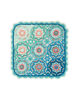 Sister Su Su’s beautiful Mucha patchwork blanket weaving handmade DIY yarn ball blanket material package to pass the time