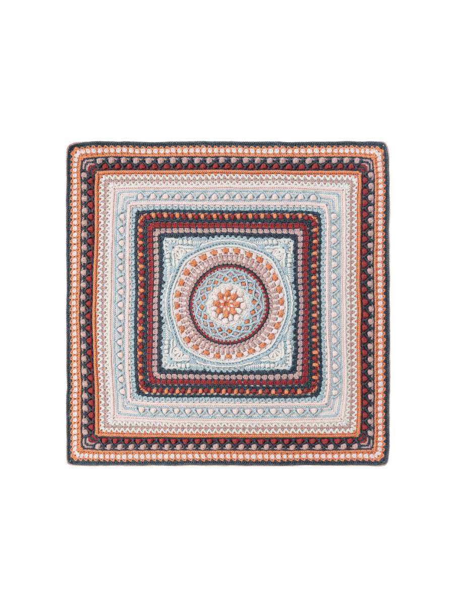 Sister Susu's cream cookie blanket handmade diy crochet blanket wool yarn ball homemade material package