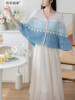 Sister Su Su's Colorful Cape DIY Crochet Cotton Thread Lace Thread Clothing Yarn Ball Material Kit