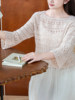 Sister Su Su’s Lin Yin nine-quarter sleeve top handmade diy crochet yarn ball homemade material package