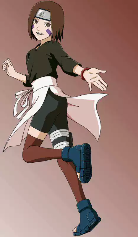 Anime COSPLAY quần áo Naruto Shippuden Nohara Lynn váy trắng COS đầy đủ các phụ kiện trong kho - Cosplay