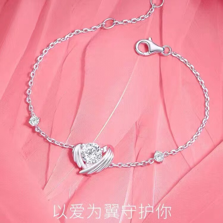 Wings of Protection Bracelet for Women - Beating Heart Angel Wings Love Bracelet - Unique Design with a High-End Feel - Birthday Gift Wings of Protection Bracelet for Women - Beating Heart Angel Wings Love Bracelet - Unique Design with a High-End Feel - Birthday Gift