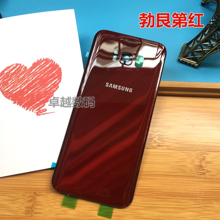 Thích hợp cho Samsung S8 S8plus pin kính gốc bao gồm bìa G9550 G9500 điện thoại di động nắp vỏ thủy tinh - Phụ kiện điện thoại di động ốp lưng active 3