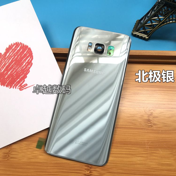 Thích hợp cho Samsung S8 S8plus pin kính gốc bao gồm bìa G9550 G9500 điện thoại di động nắp vỏ thủy tinh - Phụ kiện điện thoại di động ốp lưng active 3