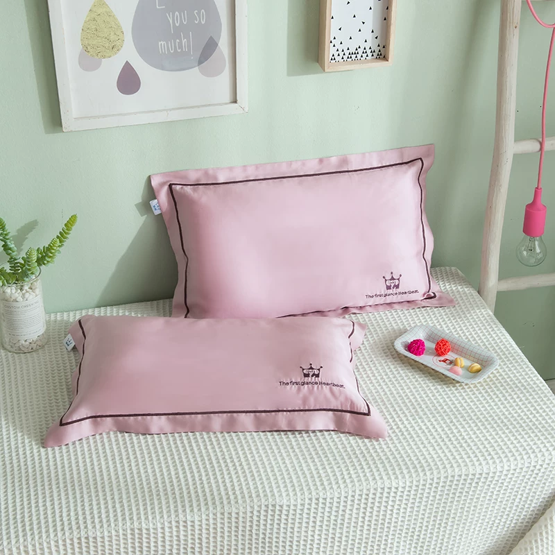 Summer small pillowcase, silk pillow, 60x, 40
