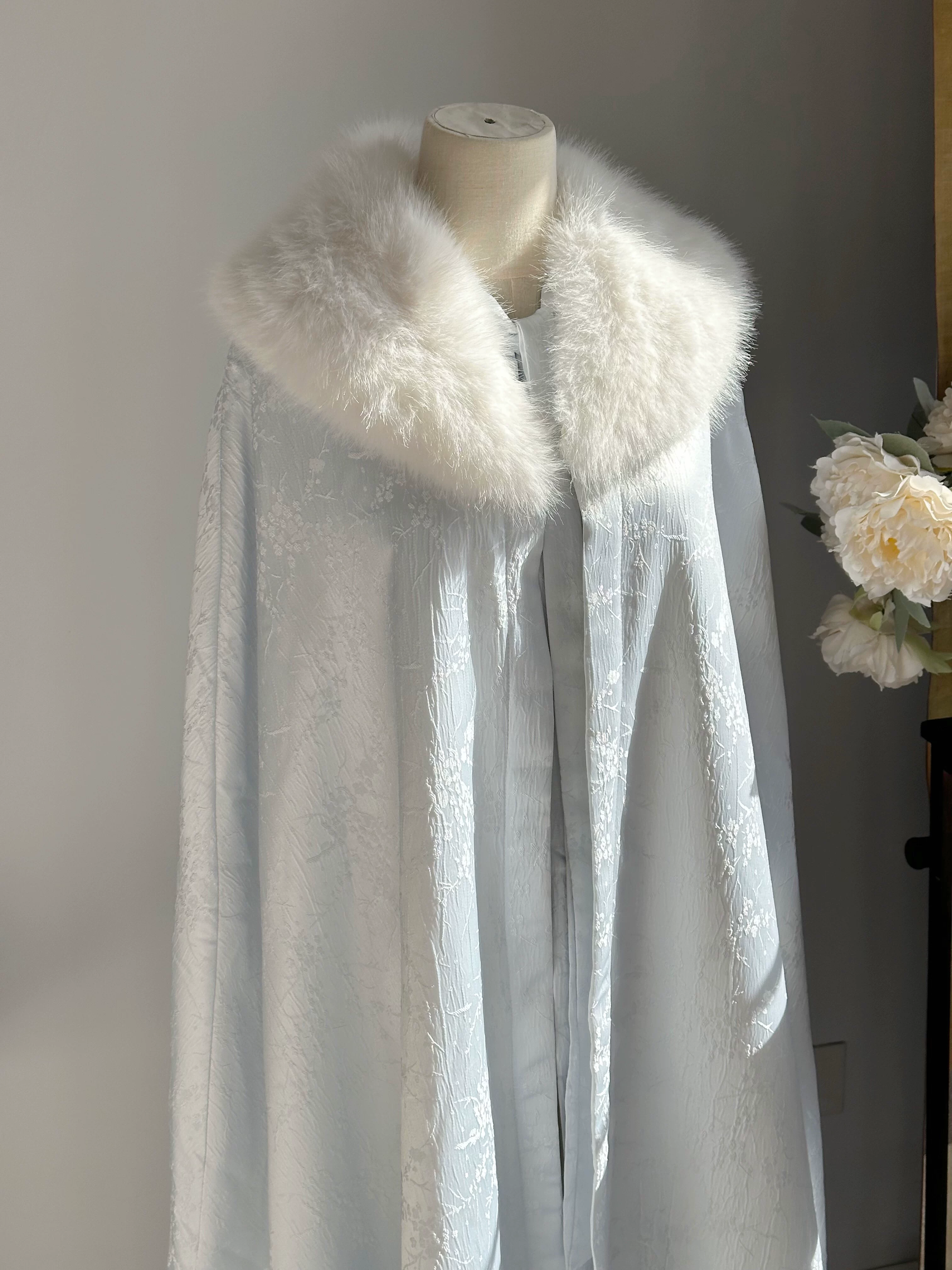 Подлинный ханфу, теплая трench-coat