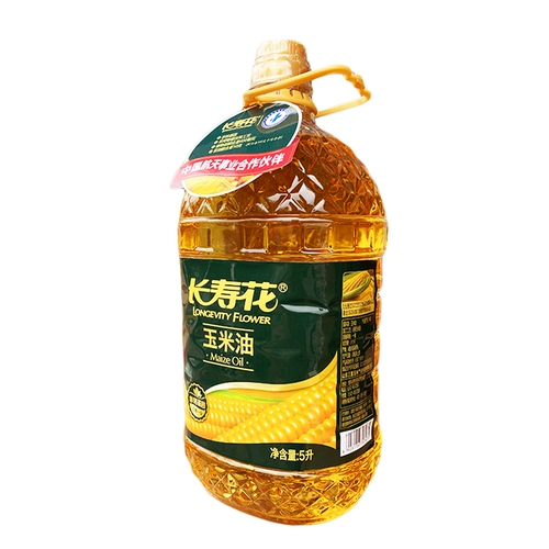 Долголетие цветочное масло кукурузного масла 5l Физическое сжатие первого уровня.