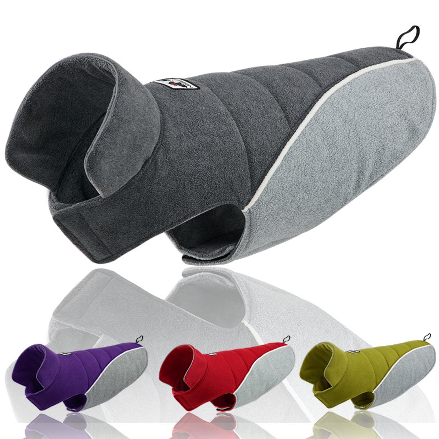 Pet Autumn Winter Dress Dog Thickened Warm Cotton Clothes Large Dog Dubin Hunting Dog Outdoor warm vest Double face to wear