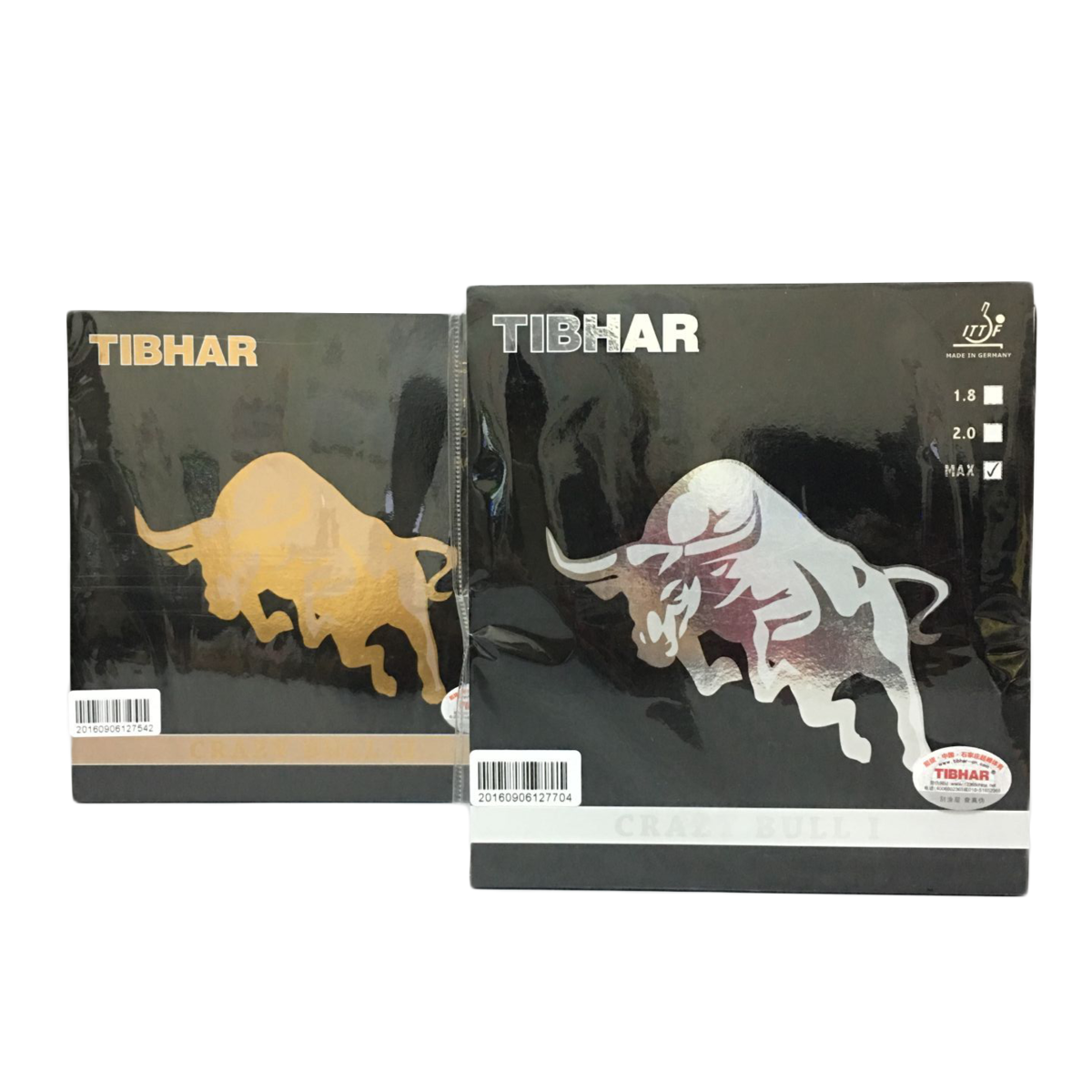 Jiaoyang Tibhar taph uplift CRAZY BULL I silver brute II gold brute table tennis rubber anti-gum cover rubber