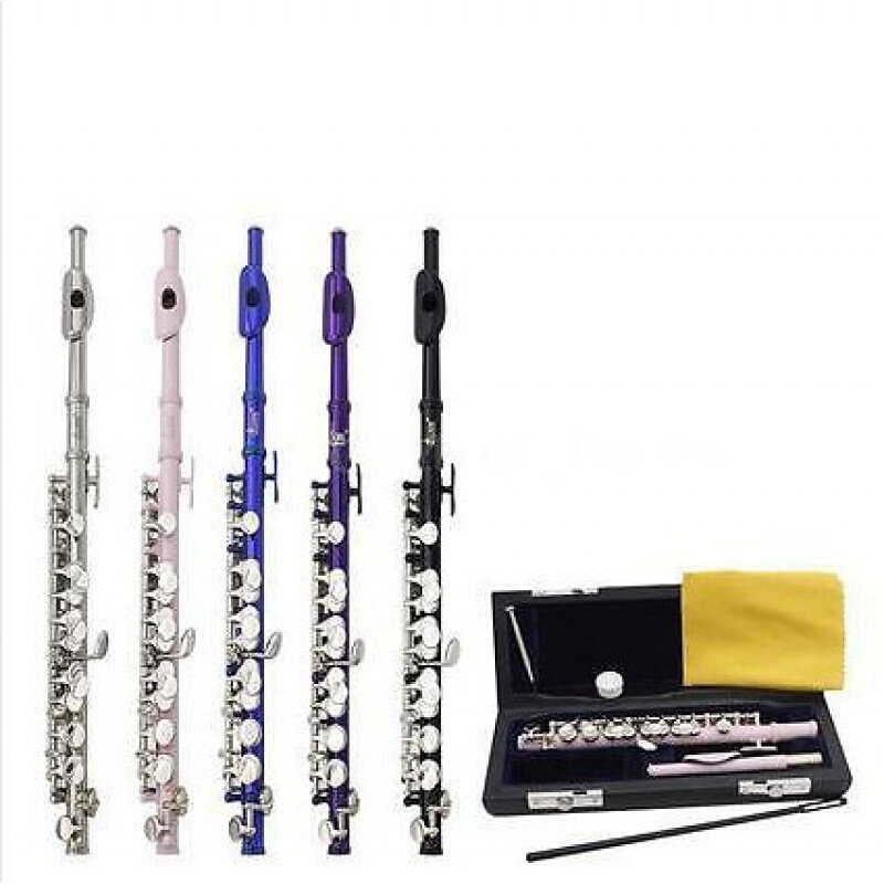 Professional flagship store multi-color optional white copper piccolo C tone silver plated nickel plated copper piccolo