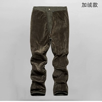 Твилл высокой плотности плюс бархатные брюки очень толстые