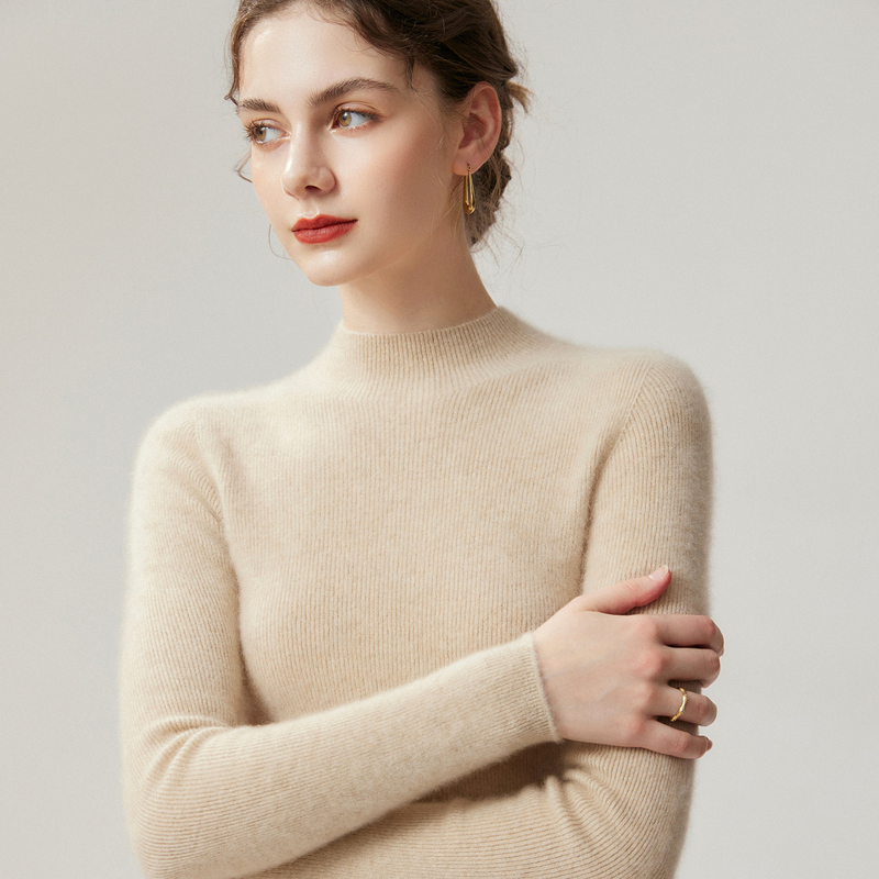 Autumn and Winter 100% Pure Cashmere Sweater for Women, New Style Ready-To-Wear Knitted Fashion Base Sweater, Cashmere Sweater for Women Autumn and Winter 100% Pure Cashmere Sweater for Women, New Style Ready-To-Wear Knitted Fashion Base Sweater, Cashmere Sweater for Women