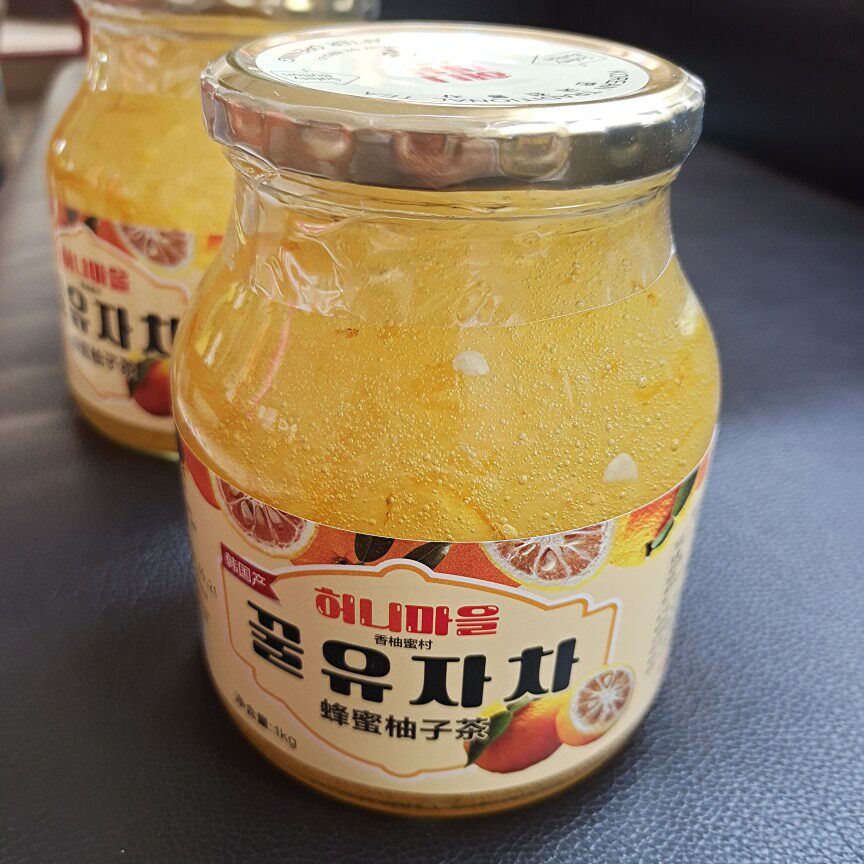 Imported honey Grapefruit Tea 1000g) Fruity honey grapefruit tea brewing drink with water and summer dessert