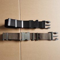 Henghui shop) Jihua 3543 woven outer belt cotton canvas buckle nylon adjustable belt