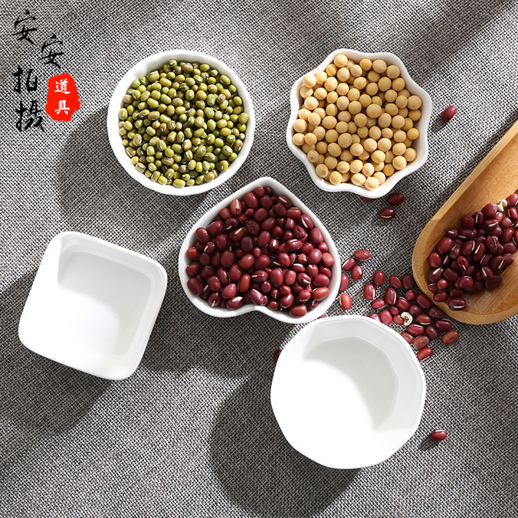 Ceramic plate, tea and dried fruit, photo props, photo props, background photo props, online shop photo props