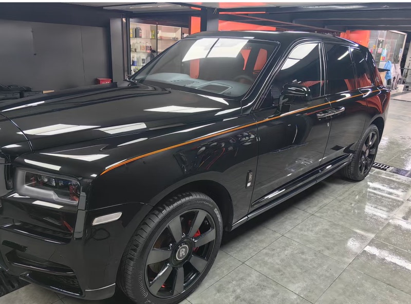 Rolls-Royce Cullinan Body Waistline Phantom Ghost Phantom Gold Waistline Original Factory Special Car Sticker Rolls-Royce Cullinan Body Waistline Phantom Ghost Phantom Gold Waistline Original Factory Special Car Sticker