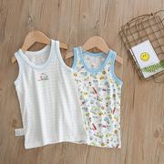 Animal xe pickflower bốn mùa lưới mắt rỗng bông từ thở nhanh khô đáy childrens vest.