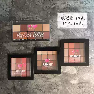 Spot British NYX 16 color eye shadow Palette No 03 Warm Neturals 268 Alternative colors 12 colors 10 colors