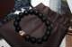 Luis Morais Ebony Skull Gold Bead Bracelet