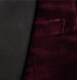 Kingsman Burgundy Slim Fit Collarless Velvet Tailcoat Suit Discount