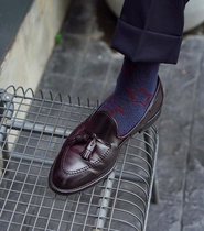  (Spot)Alden563Tassel Moccasin horse hip leather No 8 color tassel low-help loafers