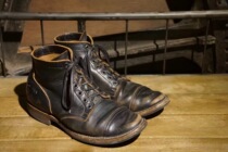  (Burst watch tea core)Viberg Cap toe with cover three joints Chromexcel commuter boots