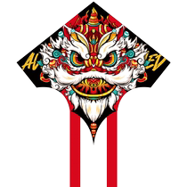 Chunjian Weifang Kite For Adults Only 2023 New High-end Internet Celebrity Awakening Lion Dance Kite Childrens Large Roulette