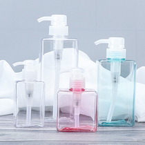 Home Transparent Lotion Bottle Press Rintwash Shampoo Shampoo body lotion Bath Lotion Bottle Replacement Bottle Replacement Bottle Empty Bottle