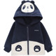 Children's autumn and winter clothes plus fleece jacket baby baby foreign style thickened clothes boys and girls cartoon polar fleece hoodie