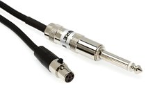 Shure Shure Shure WA302 wireless instrument connection signal line cable guitar bass with B S QULXD1