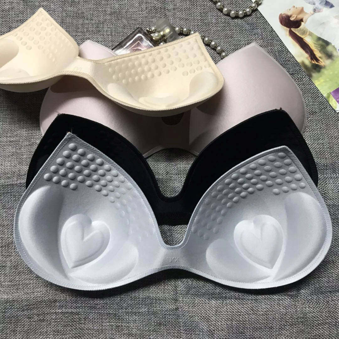 Sports underwear pad enlarged on support one piece of insert sponge pad massage gather bra bandeau pad thickened medium thickened