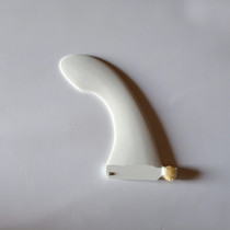 Library white surfboard Central tail rudder 8 inch size