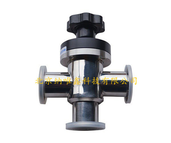 Vacuum KF three-way valve Manual valve damper valve GD-J CF KF10 16 25 40 50