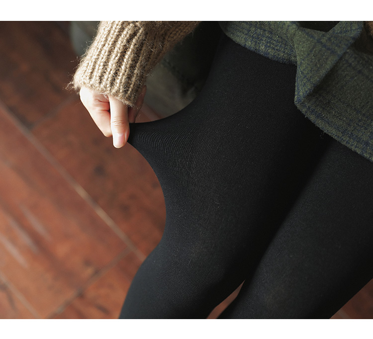 SK8281 cotton áp lực là nhung mỏng và nhung ấm chống tĩnh điện một lớp một chiếc quần legging co giãn cao thoải mái shop đồ lót 