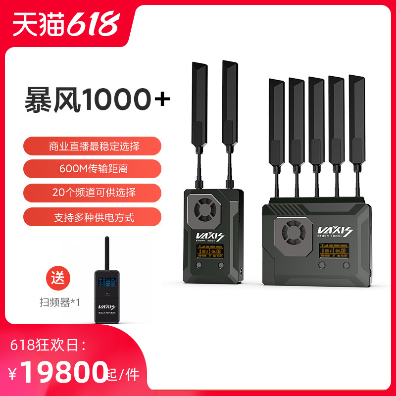 VAXIS Storm 1000+ SDI HDMI for Broadcast Film and TV