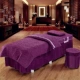 Beauty bed cover bốn mảnh set Beauty salon massage quilt cover dầu gội đặc biệt cover bed bed beauty sheet ga trải giường spa