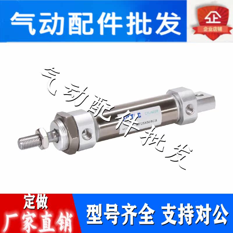 Stainless Steel Mini Cylinder MF20X32X25X50X75X100X125X150SCMSUCA