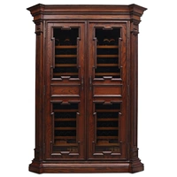 Eremite / danh tiếng ẩn EWA1730 Mỹ tùy chỉnh gỗ nghệ thuật rắn mát tủ lạnh tủ rượu kệ rượu vang để bàn